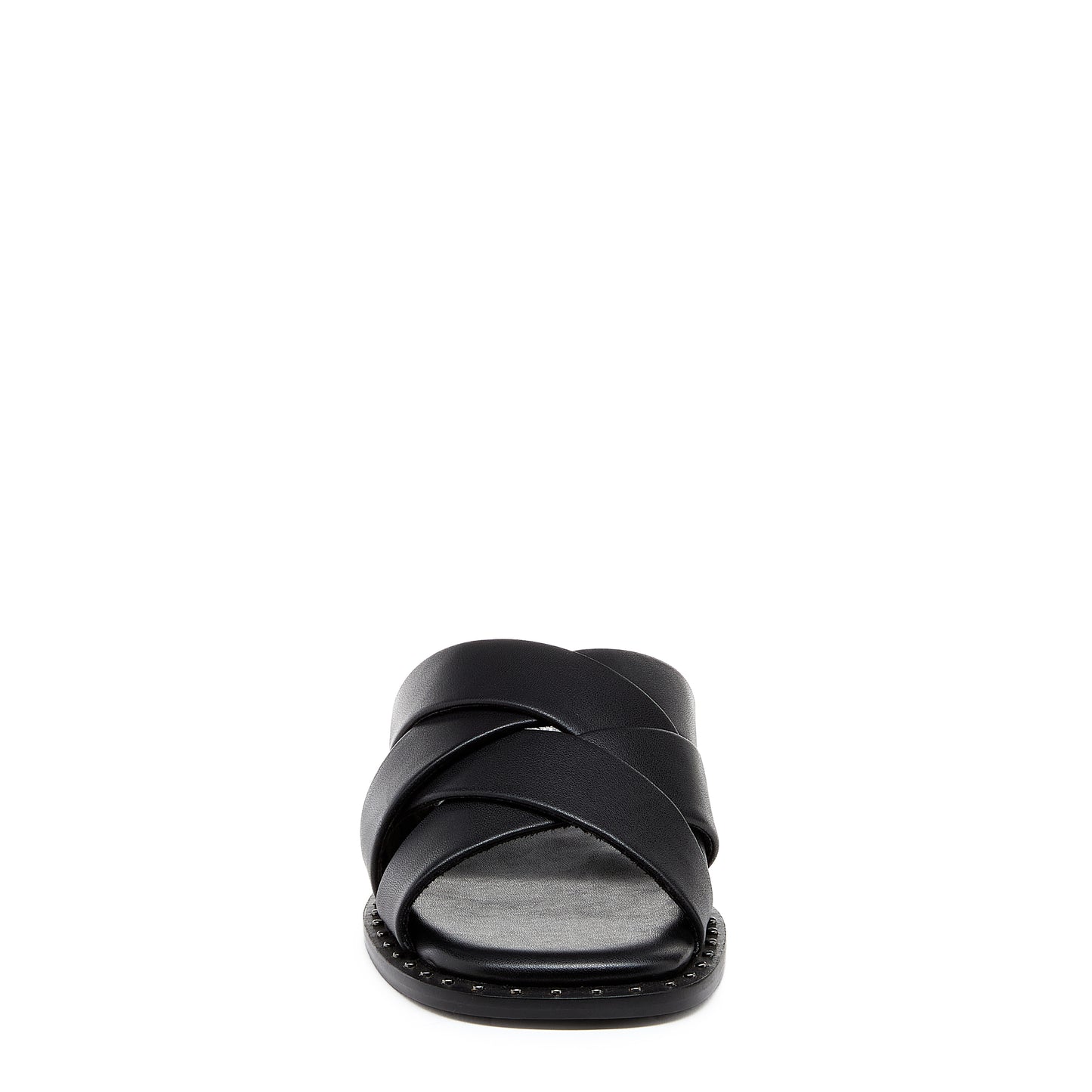 Bravo Black Leather Sandal