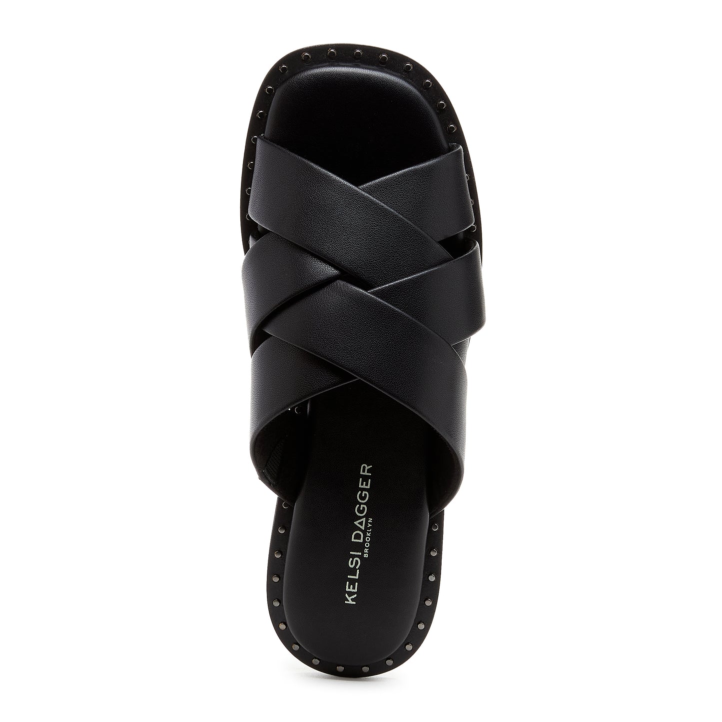 Bravo Black Leather Sandal