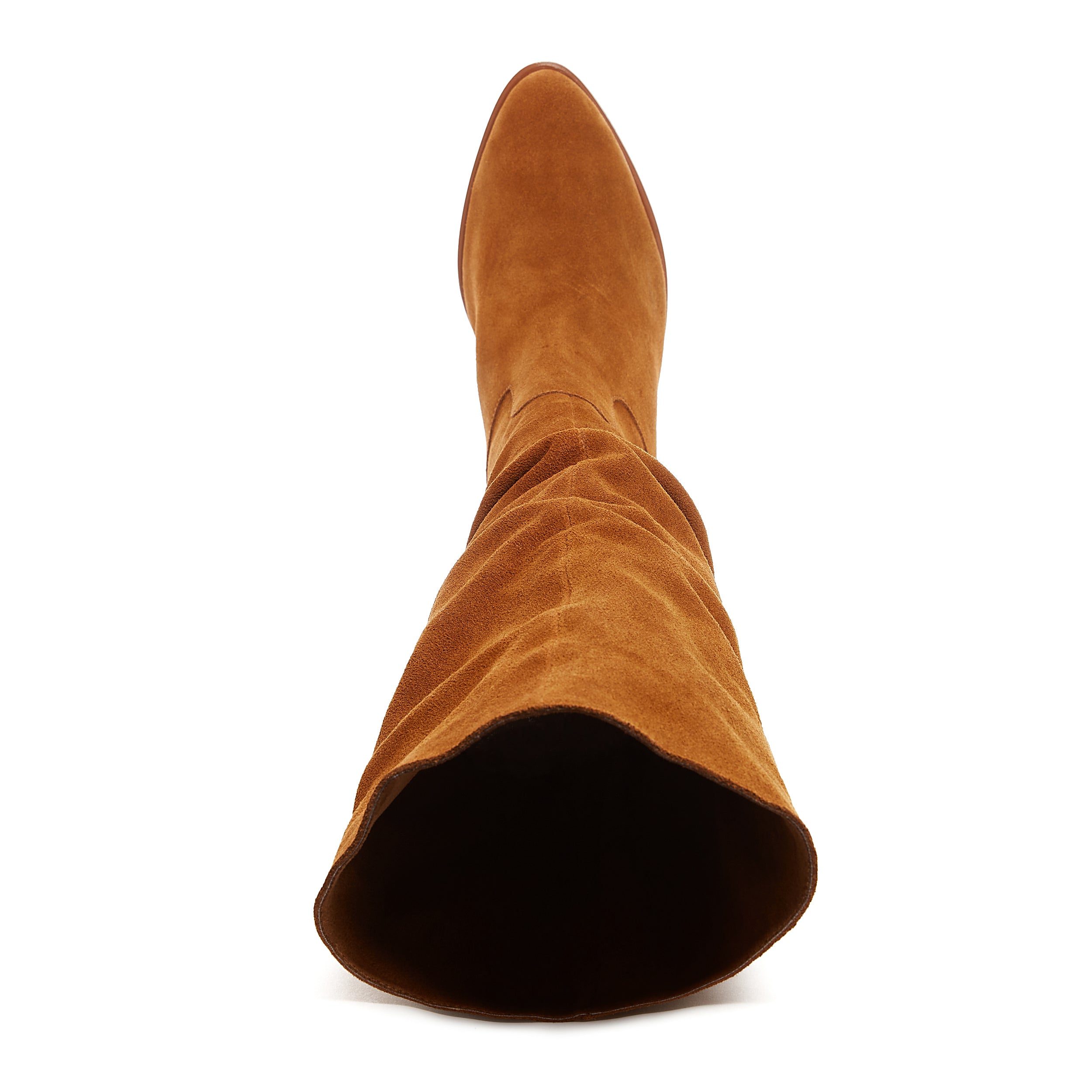 Over the hotsell knee cognac boots