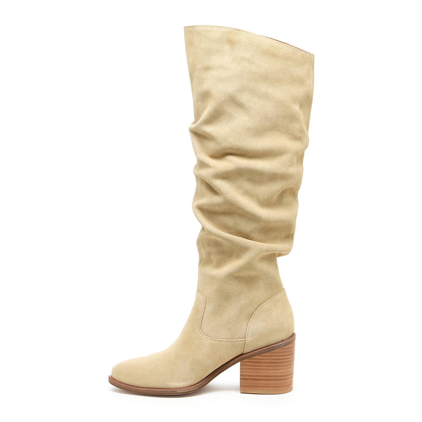 Easton Fawn Suede Slouchy Boots