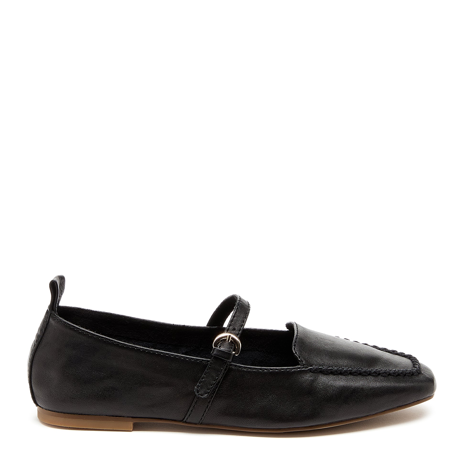 Women's Kelsi Dagger Brooklyn Ferry Black Mary Jane Flats