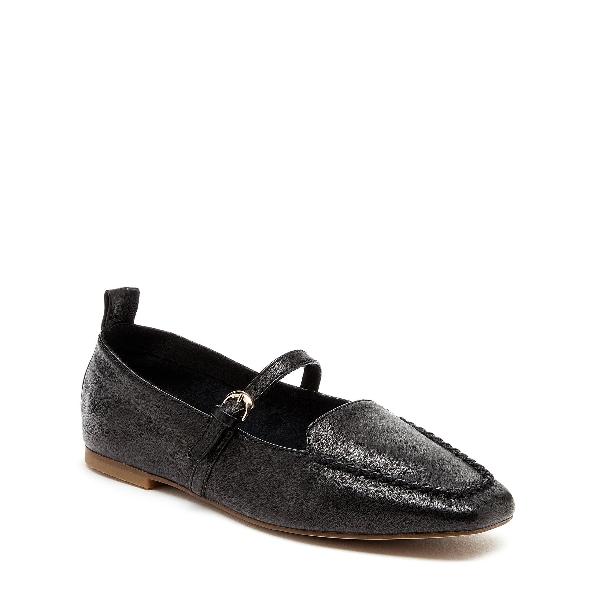 Women's Kelsi Dagger Brooklyn Ferry Black Mary Jane Flats