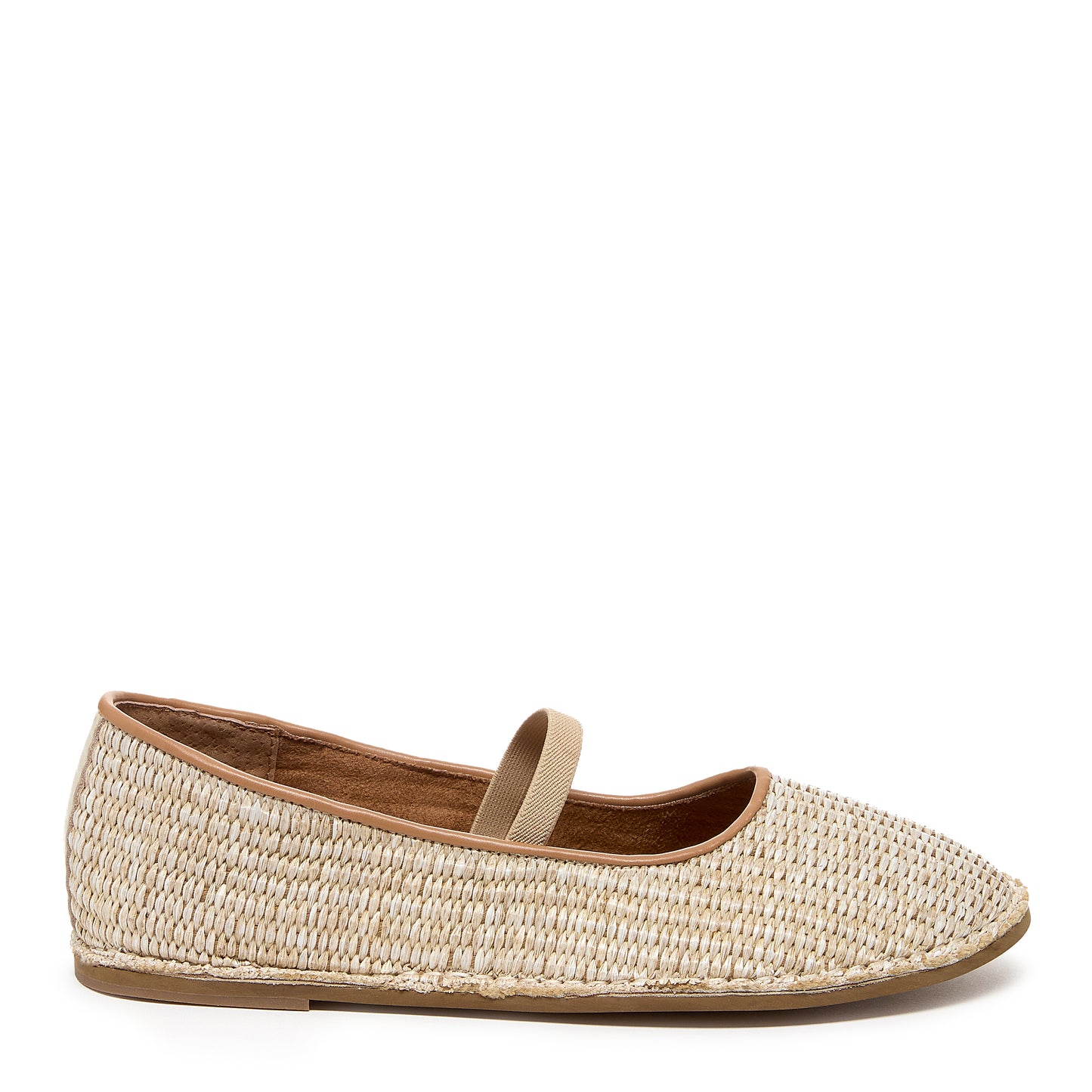 Kelsi Dagger Brooklyn Women's Harper Raffia Mary Jane Flats