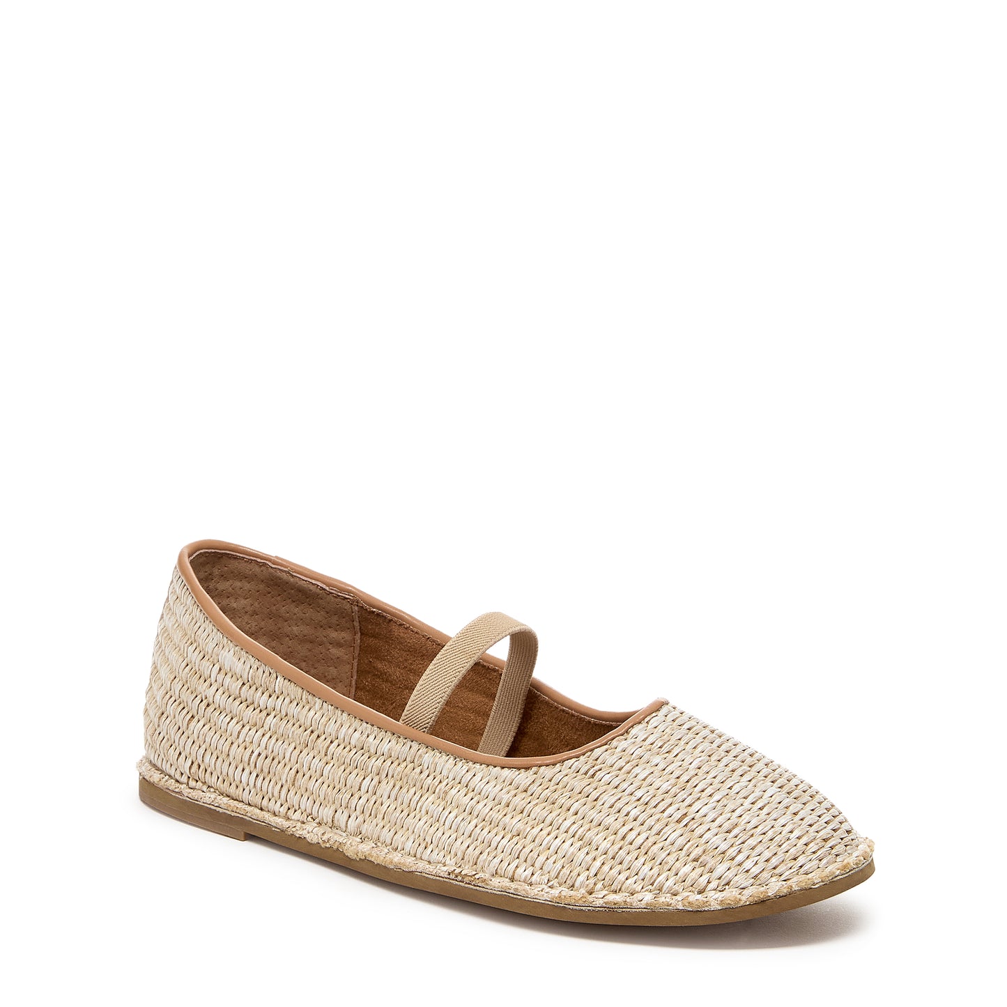 Kelsi Dagger Brooklyn Women's Harper Raffia Mary Jane Flats