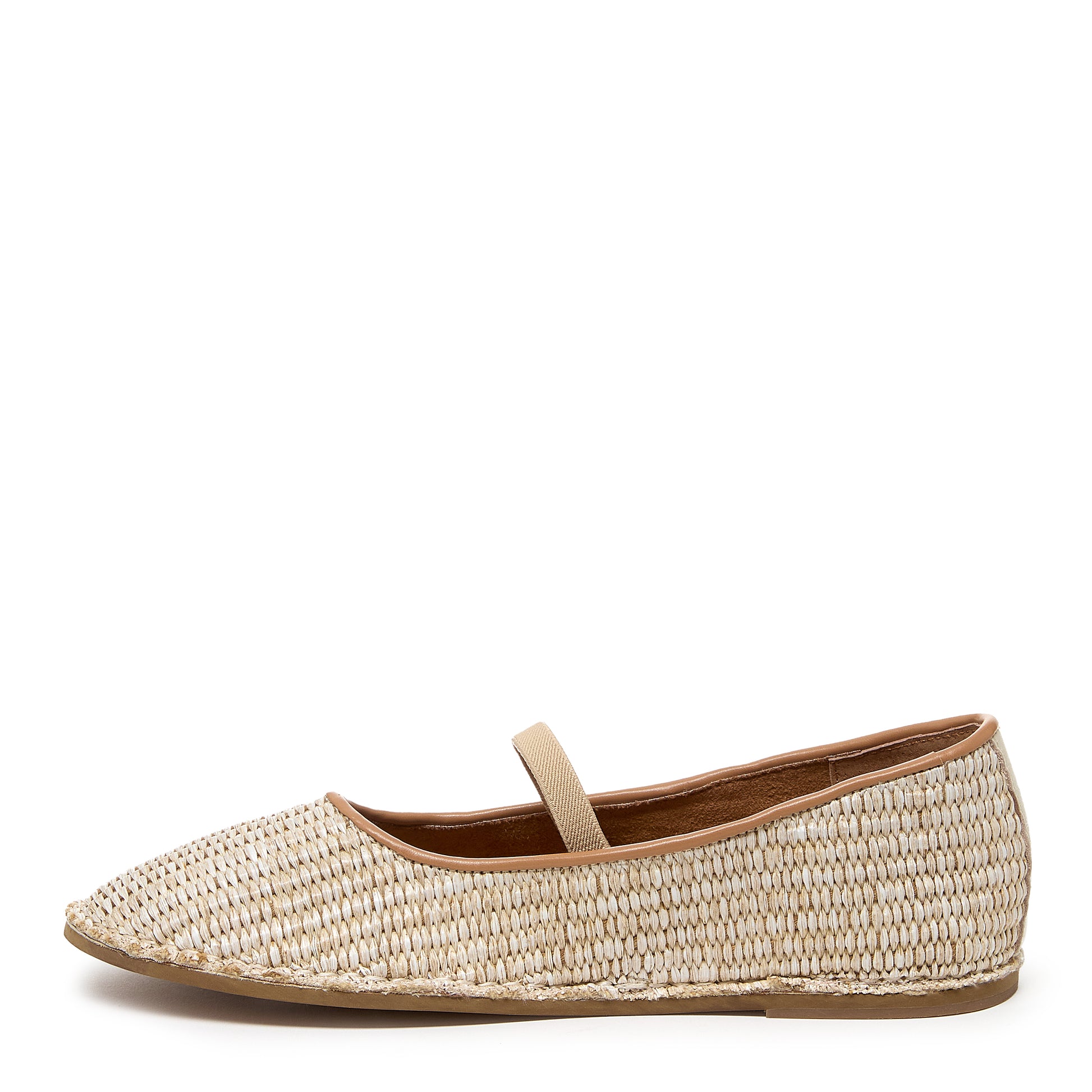 Kelsi Dagger Brooklyn Women's Harper Raffia Mary Jane Flats