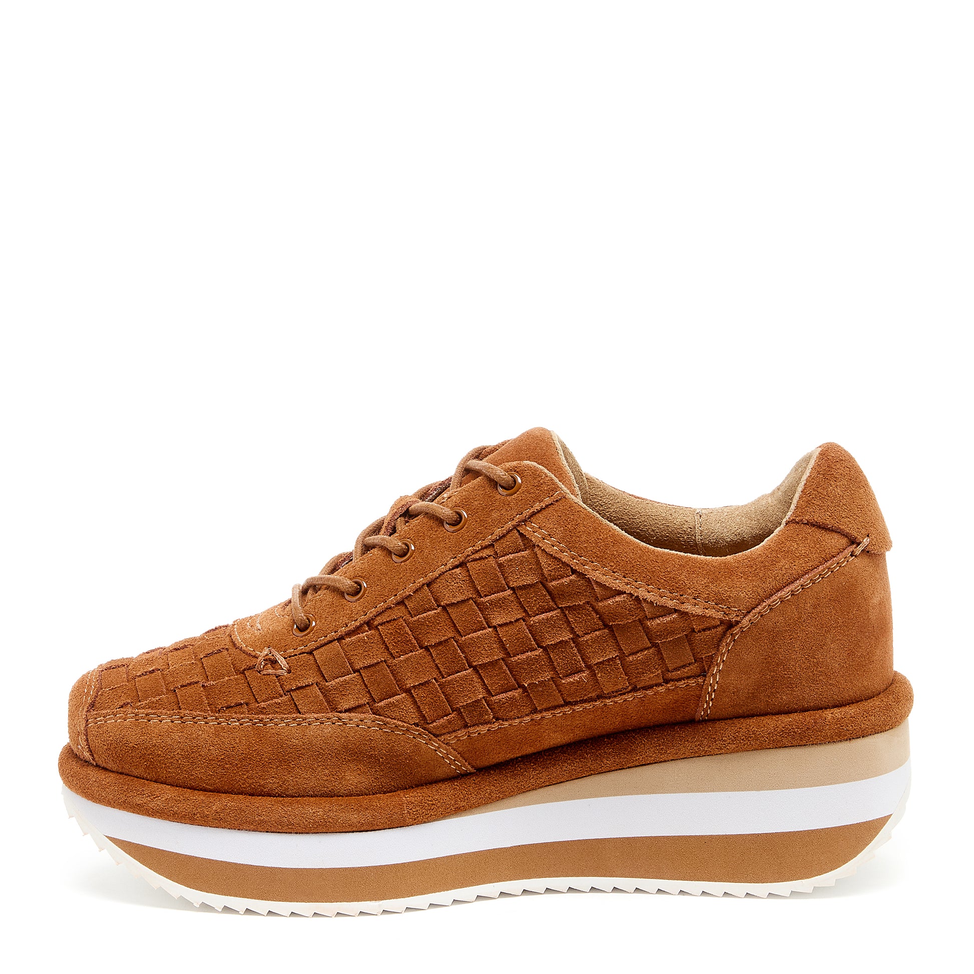 Kelsi Dagger Brooklyn Women's Hollis Caramel Platform Sneaker