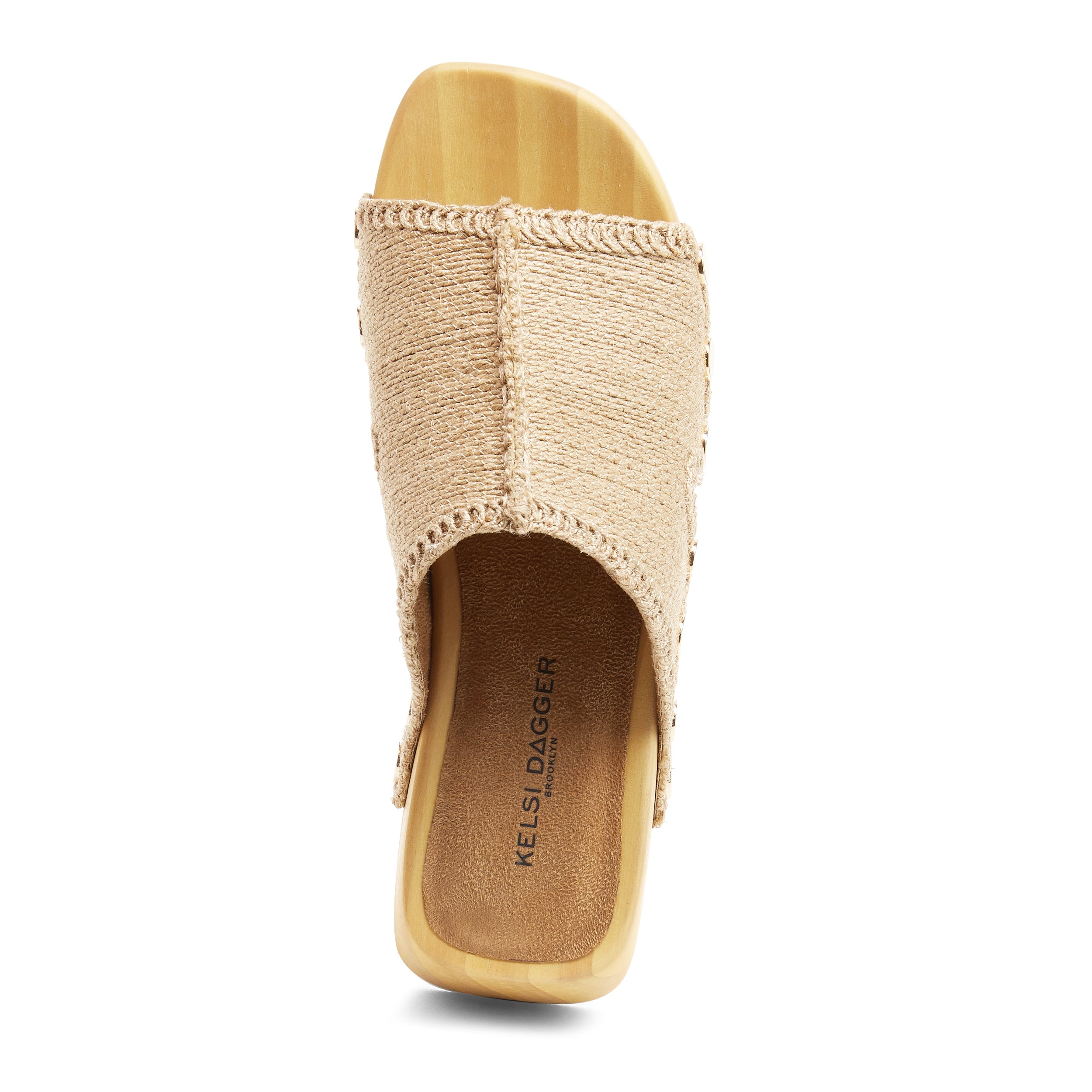 ▷ Jute platform sandal | Sandal straps - BRIT-A colour Taupe