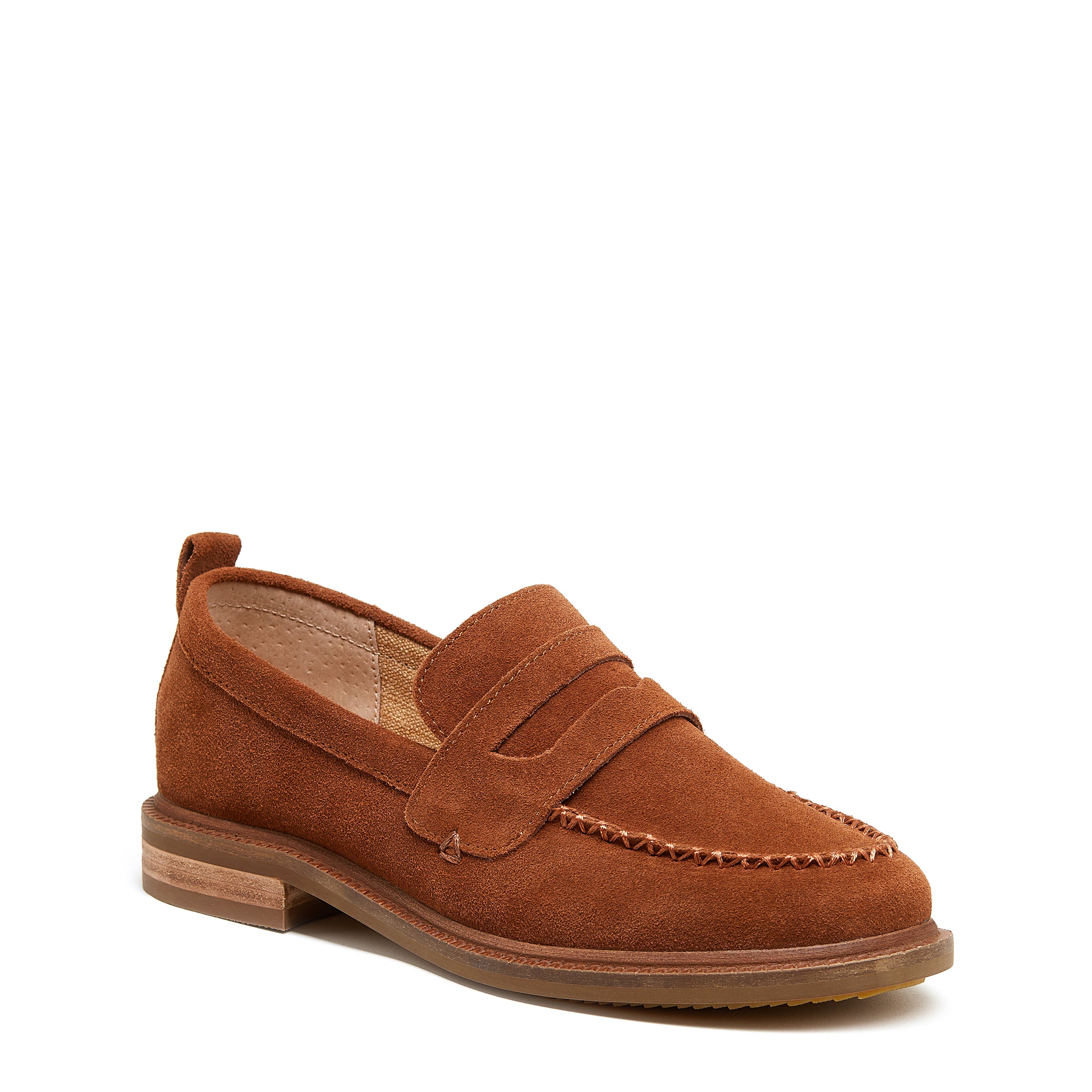 Womens classic penny store loafers wide width