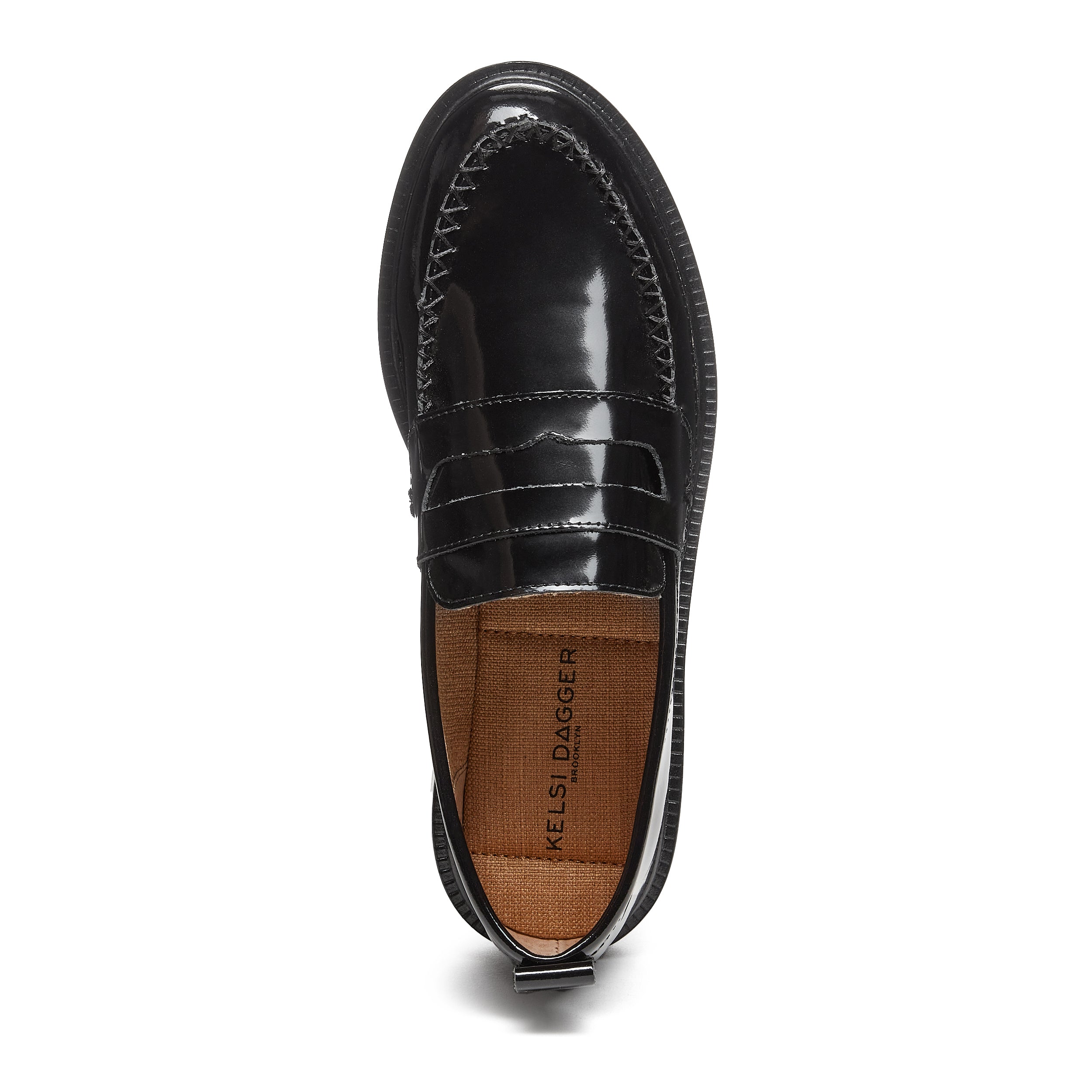 Black soft shops leather loafers womens