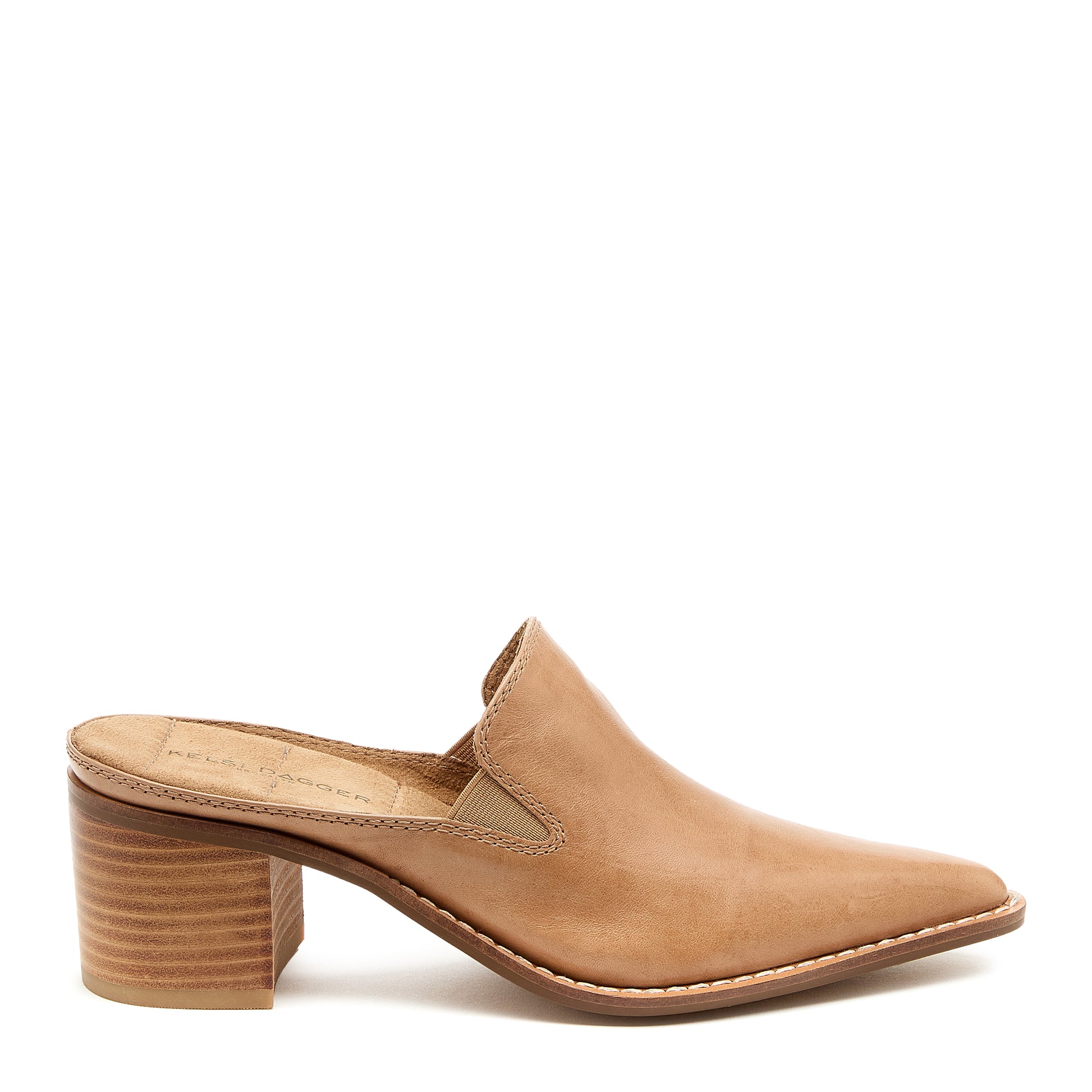 Kelsi Dagger Brooklyn Women's Lock Black Shearling Mules