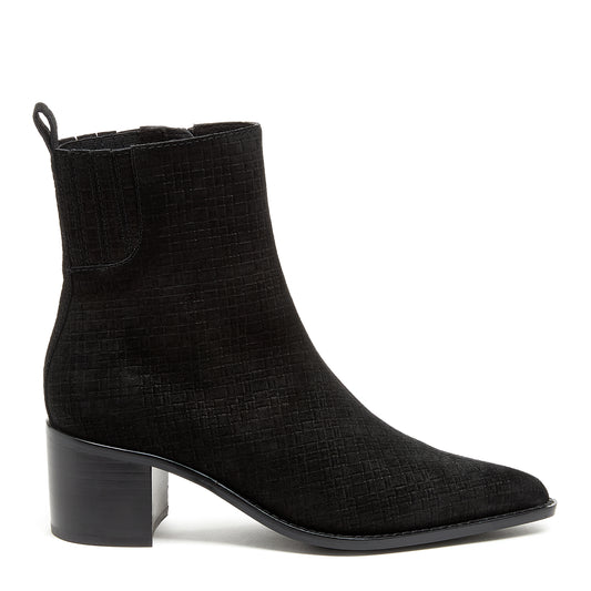 Kelsi Dagger Brooklyn Women's Lock Black Shearling Mules