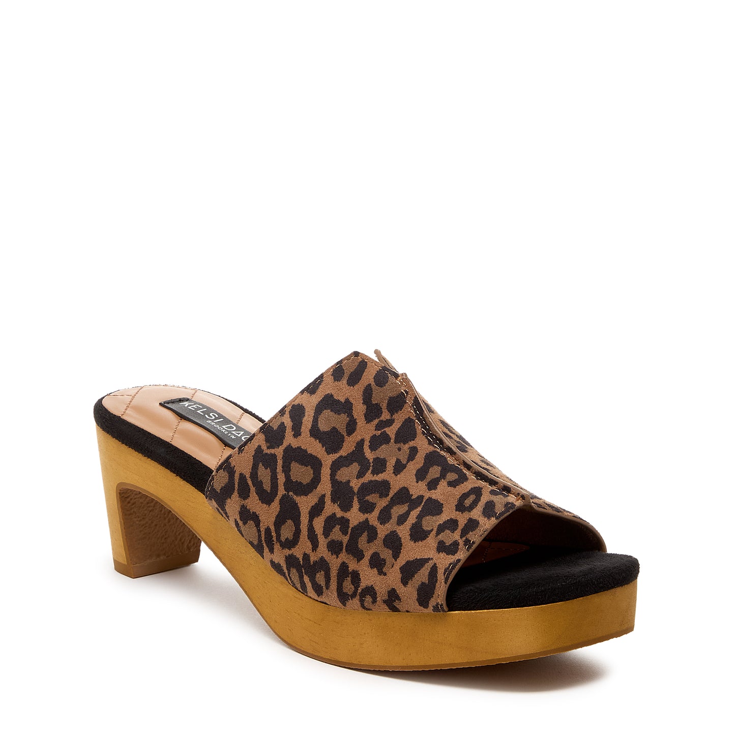 Ryan Leopard Platform Slide Sandal