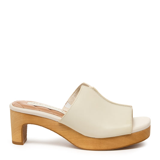 Kelsi Dagger Brooklyn Women's Ryan Platform Slide Sandals Ivory