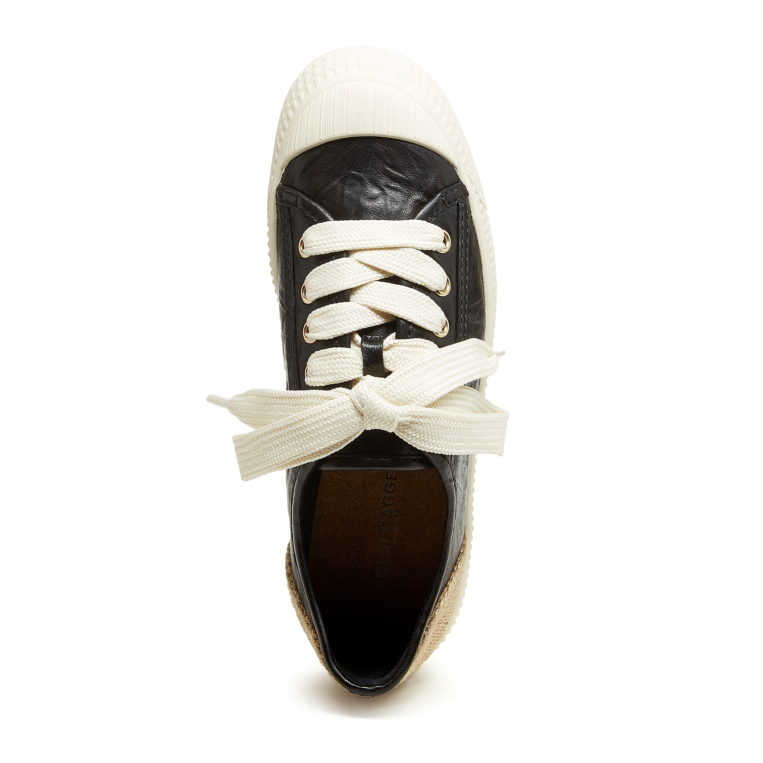 Women's Soul Black Leather Sneakers by Kelsi Dagger BK®