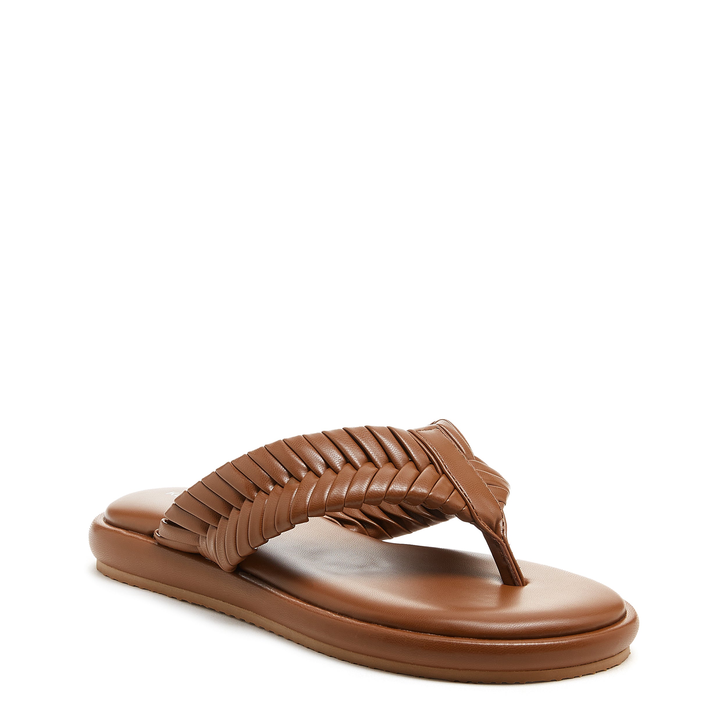 Hitz Men's Brown Thong Sandals