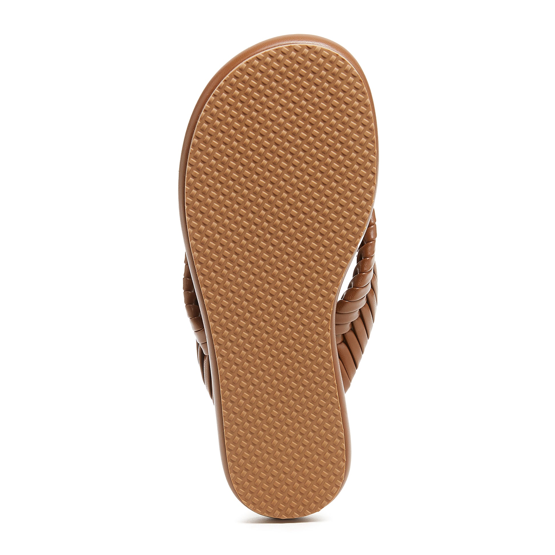 Kelsi Dagger Tidal Cognac Sandals - Woven Vegan Luxury – Kelsi