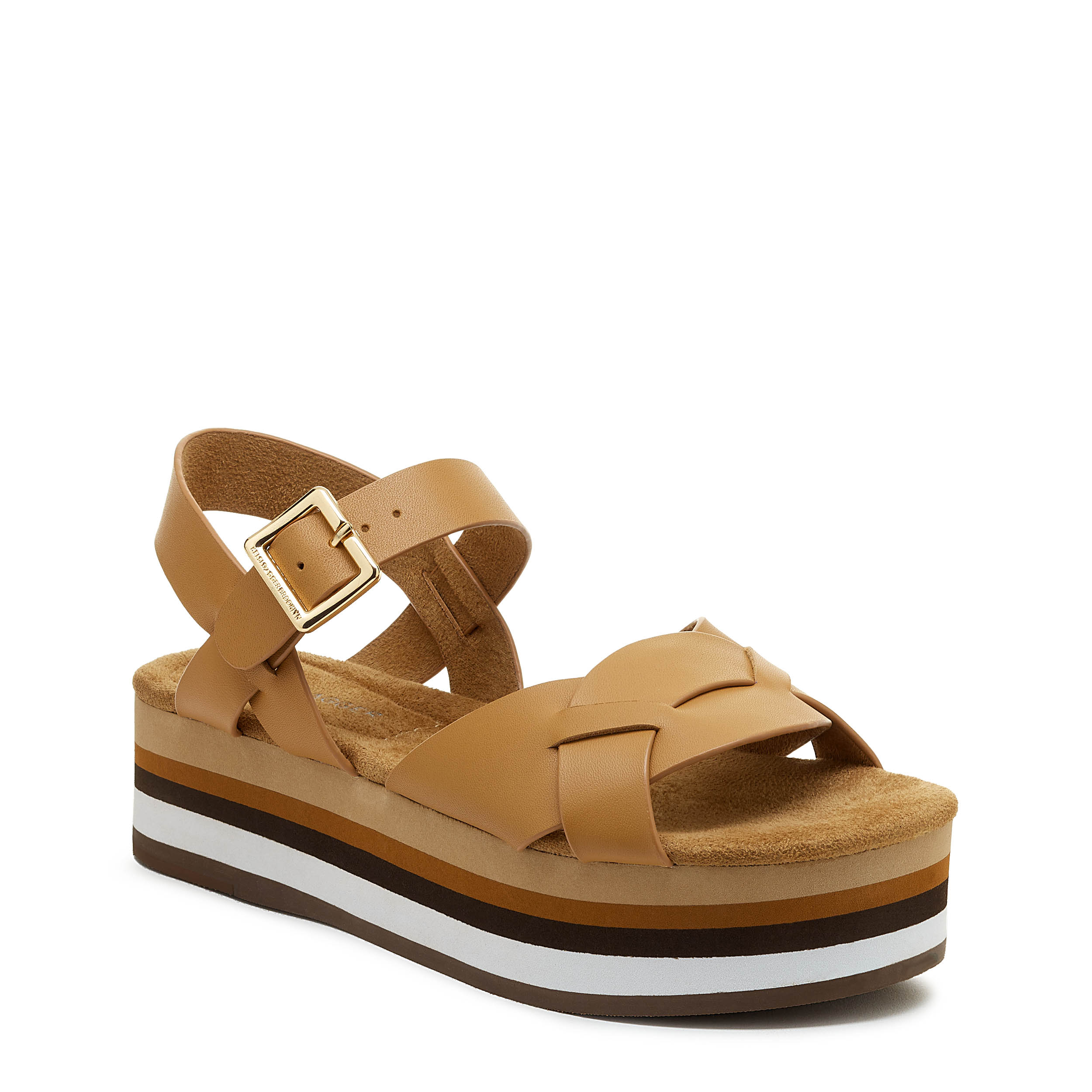 Tan platform on sale