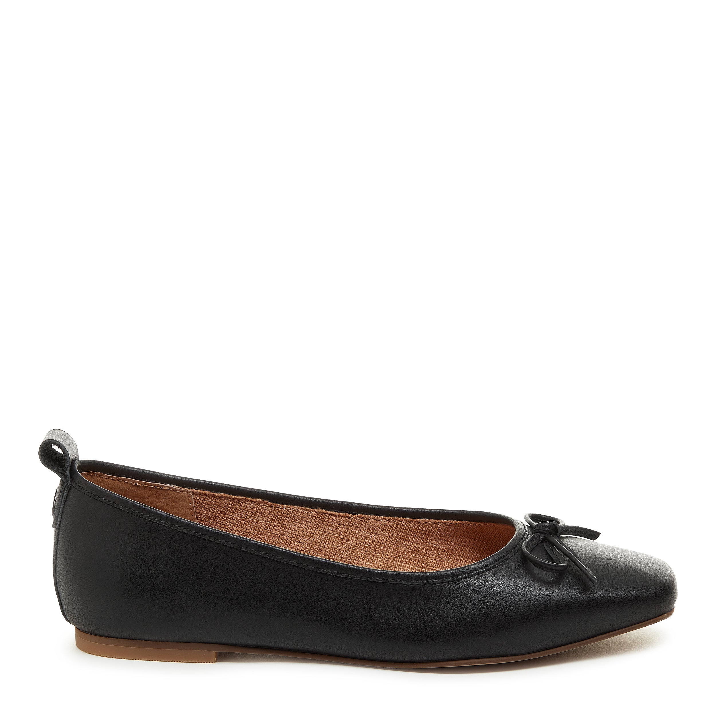 Womens black 2024 ballerina flats